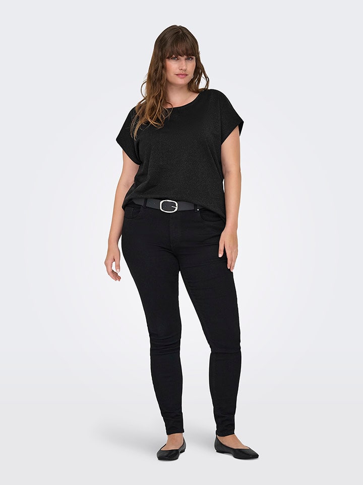 Shirt in Schwarz