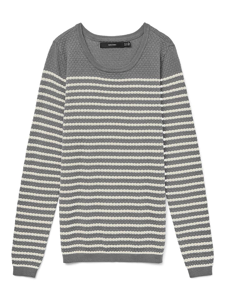 Sweter w kolorze szarym