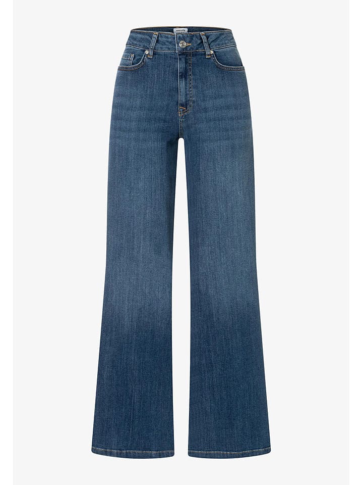 Spijkerbroek - comfort fit - donkerblauw