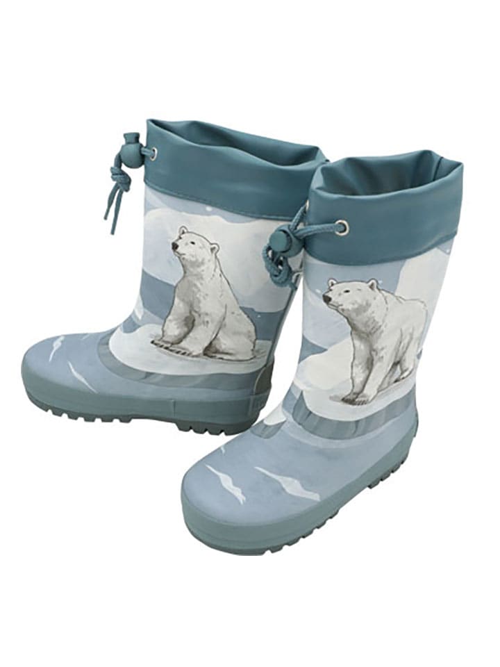 Gummistiefel "Eisbär" in Hellblau