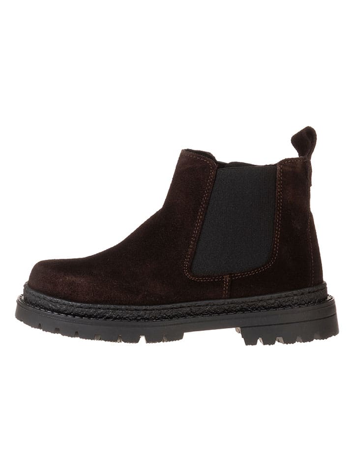 Leren chelseaboots bruin