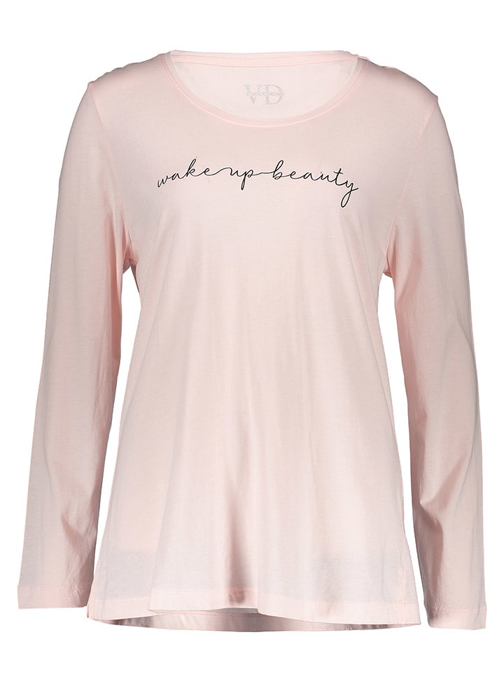 Pyjama-Oberteil in Rosa