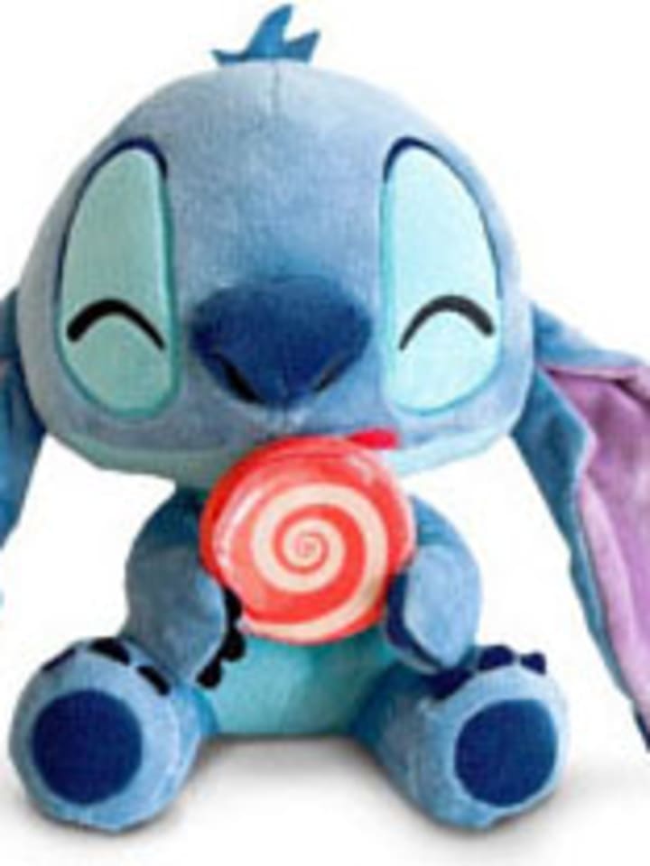 Knuffeldier "Stitch met Lollipop" - vanaf de geboorte
