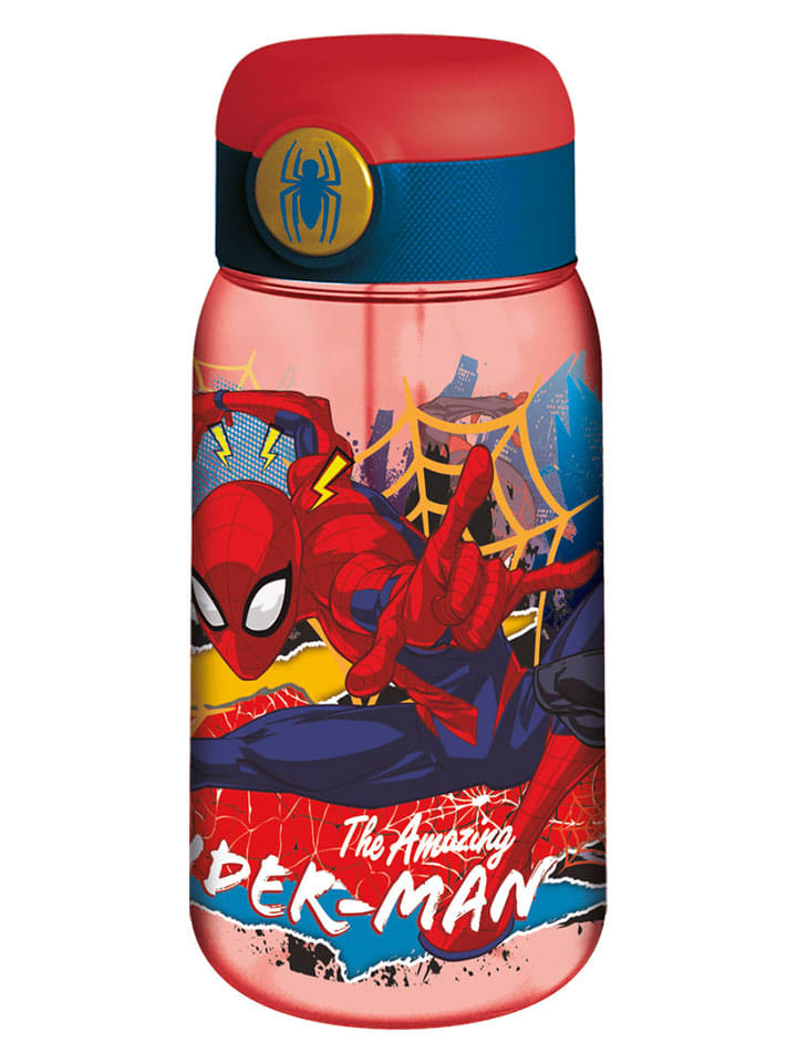 Bidon "Spiderman" w kolorze czerwonym - 510 ml