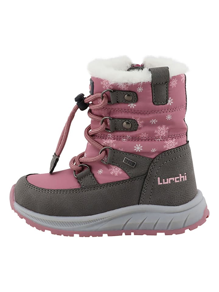Winterstiefel "Aria" in Rosa/ Grau