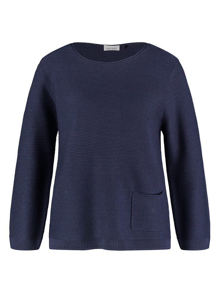 Sweter w kolorze granatowym