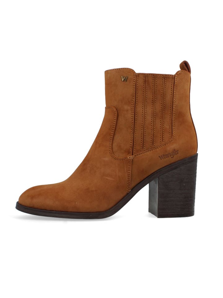 Stiefeletten "Ace" in Hellbraun