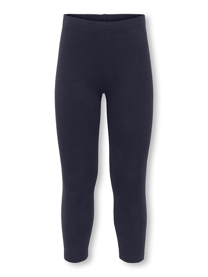 Legginsy "Emili" w kolorze granatowym