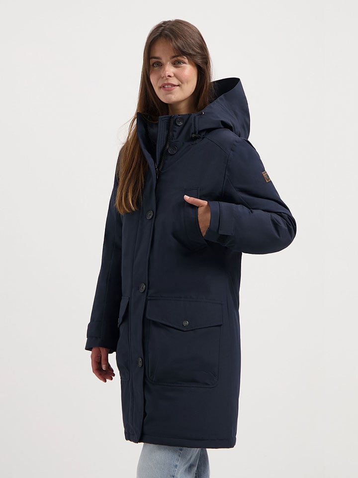 Parka "Ester" w kolorze granatowym