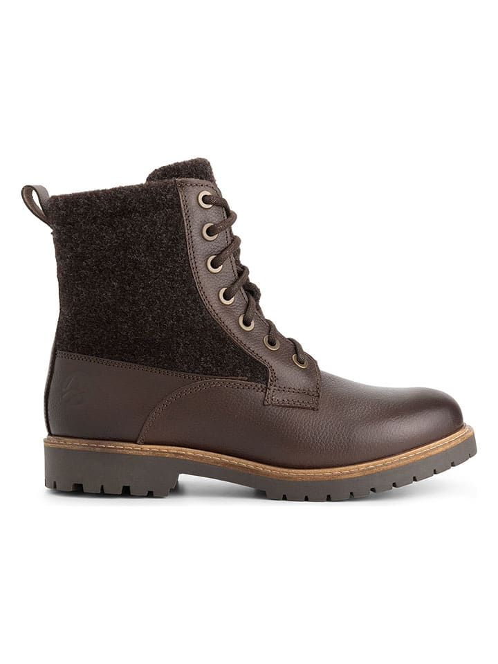 Leren boots "Folge" bruin