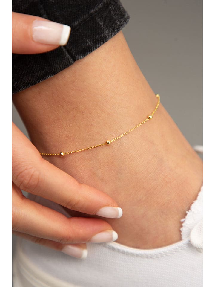 Vergulde enkelketting
