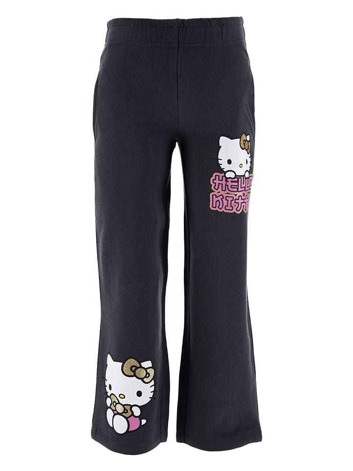 Broek "Hello Kitty" in Athrazit