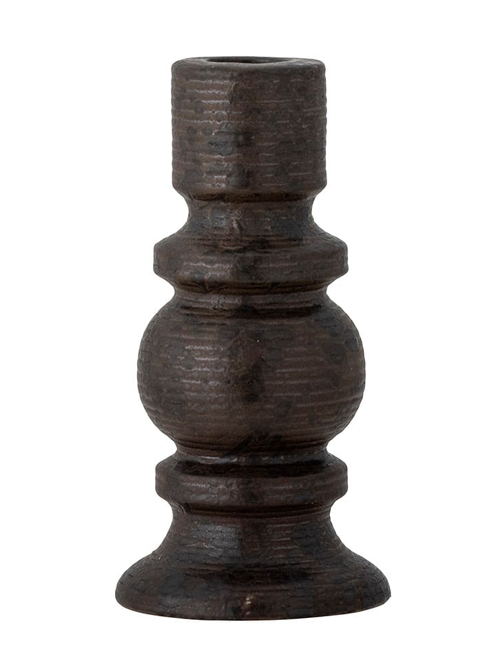 Kaarshouder "Hui" zwart - (H)41 x Ø 7 cm