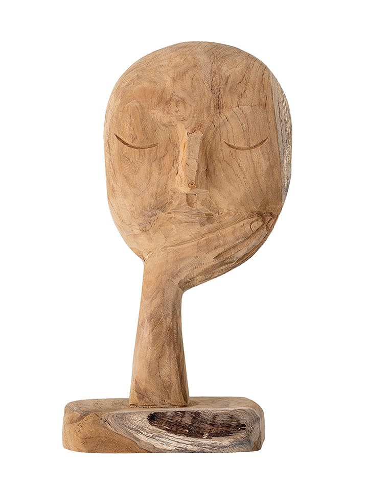 Dekoracja "Cacia" w kolorze jasnobrązowym - wys. 35 cm