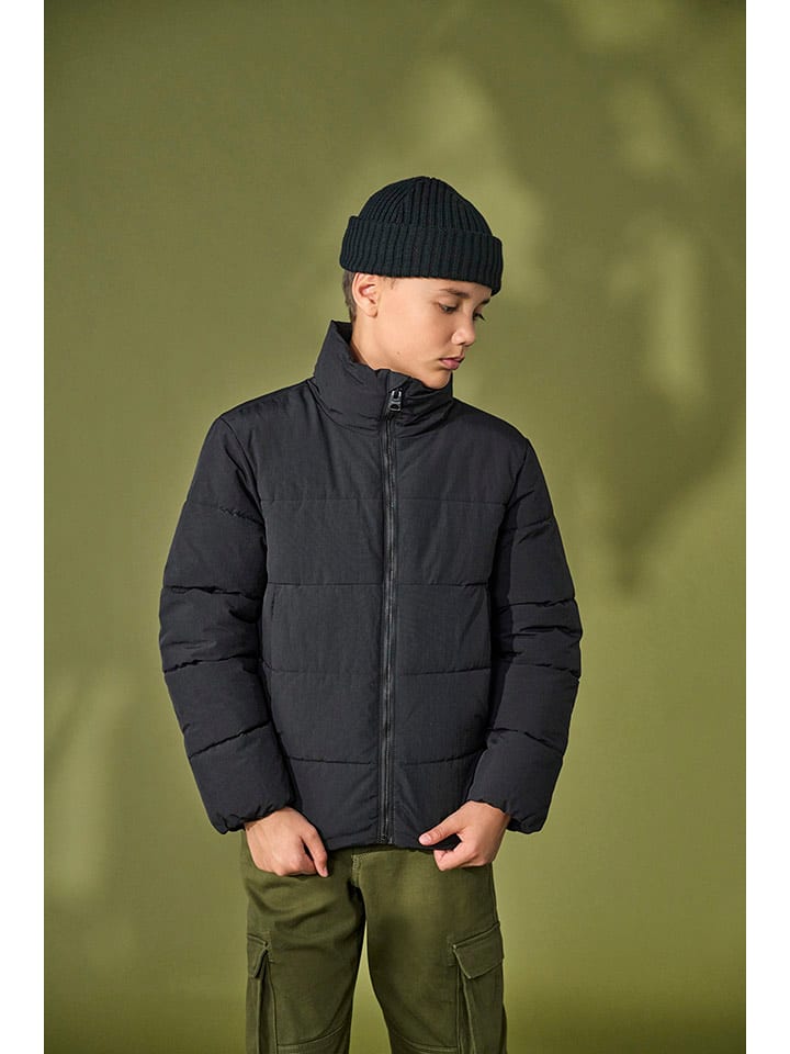 Steppjacke "Global" in Schwarz