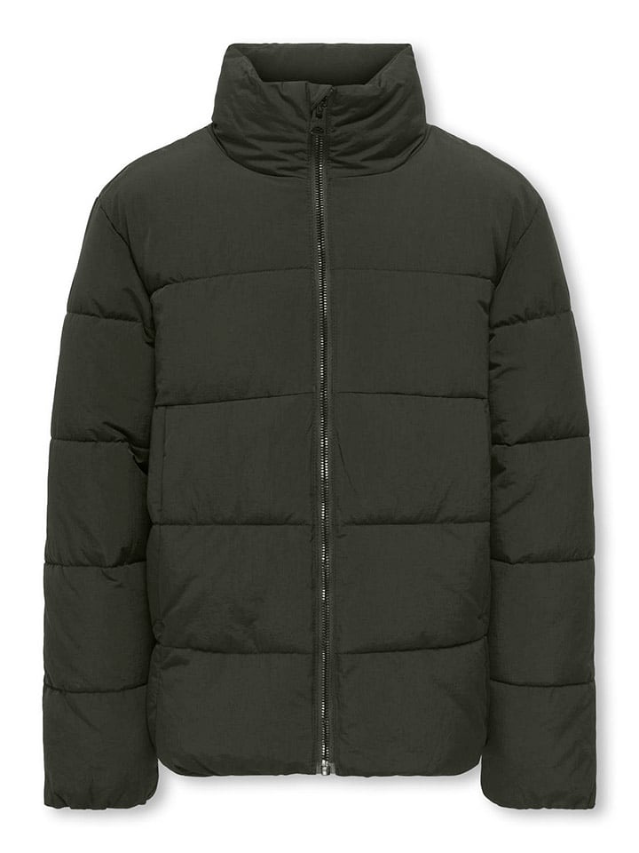 Kurtka pikowana "Global" w kolorze khaki