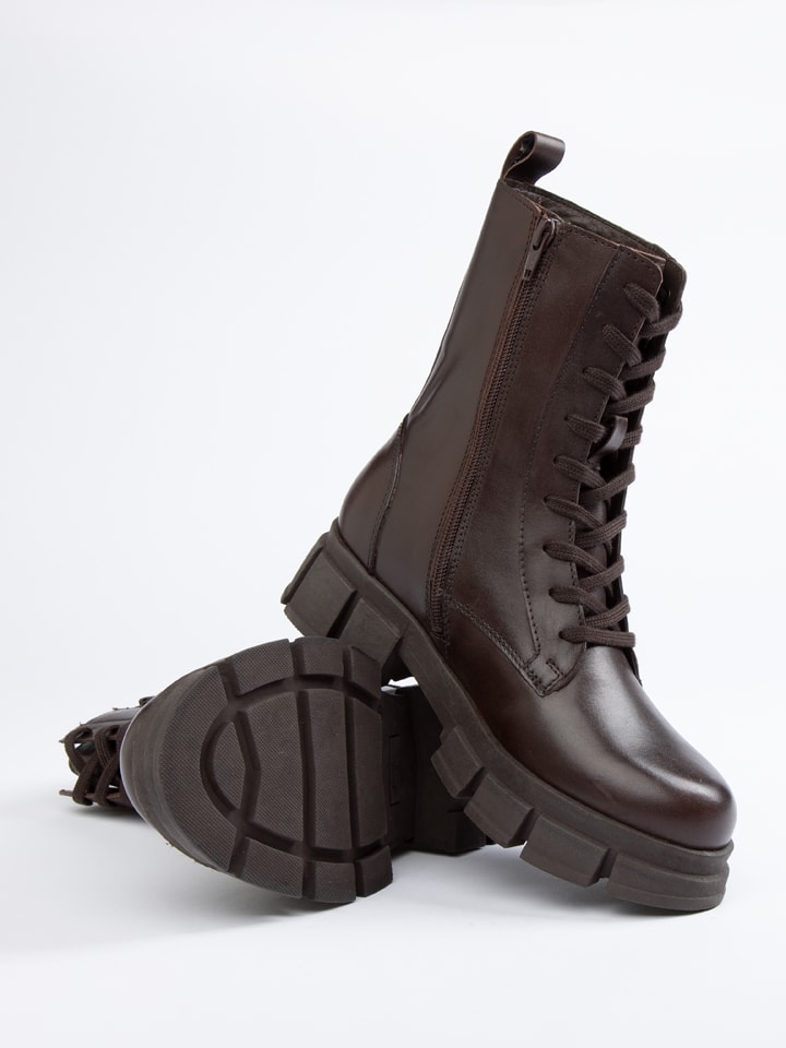 Leren boots bruin
