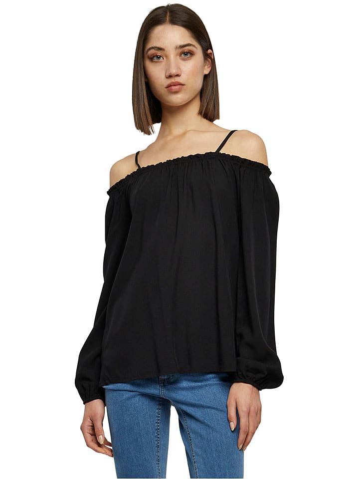 Bluse in Schwarz