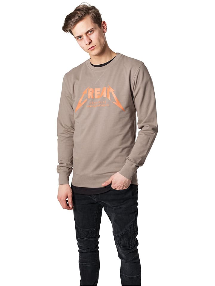 Sweatshirt in Beige