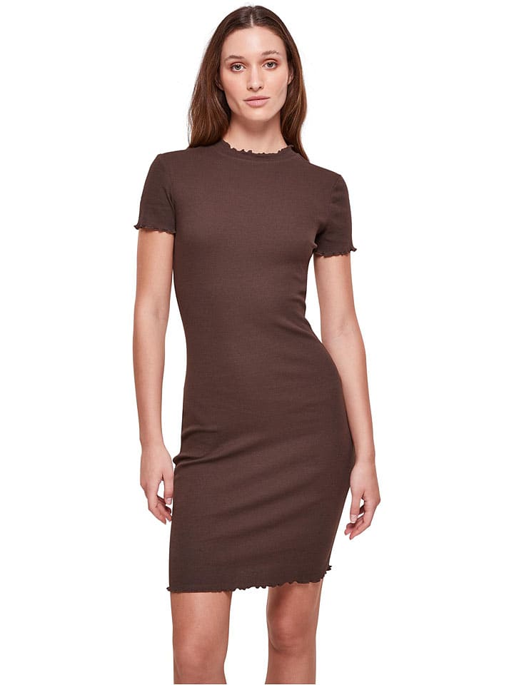 Kleid in Braun