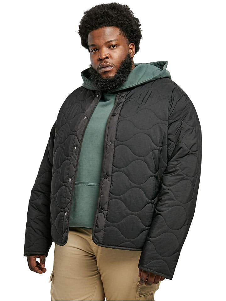 Steppjacke in Schwarz