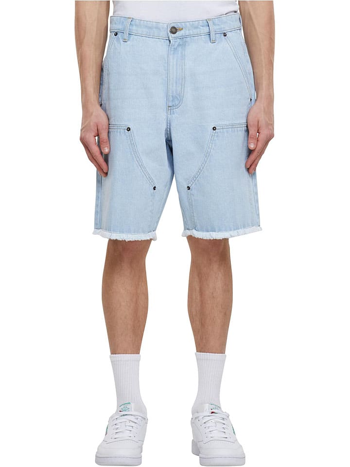 Jeans-Shorts in Hellblau