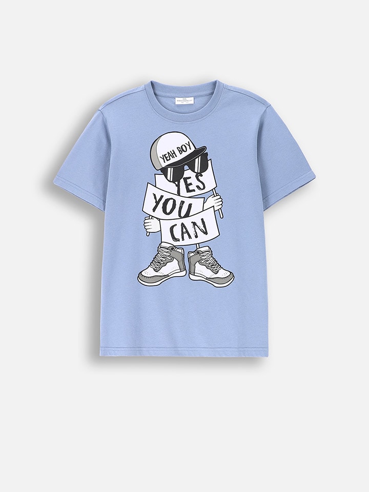 Shirt in Hellblau