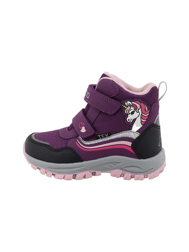 Winterboots "Erica" in Lila/Rosa