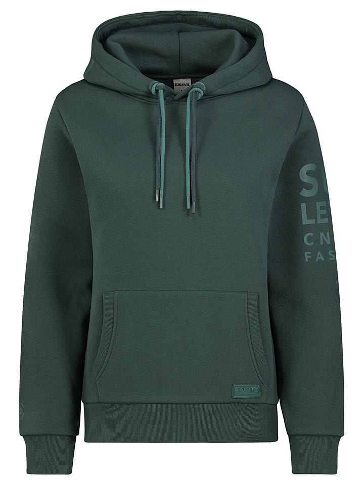 Hoodie "Mia" donkergroen