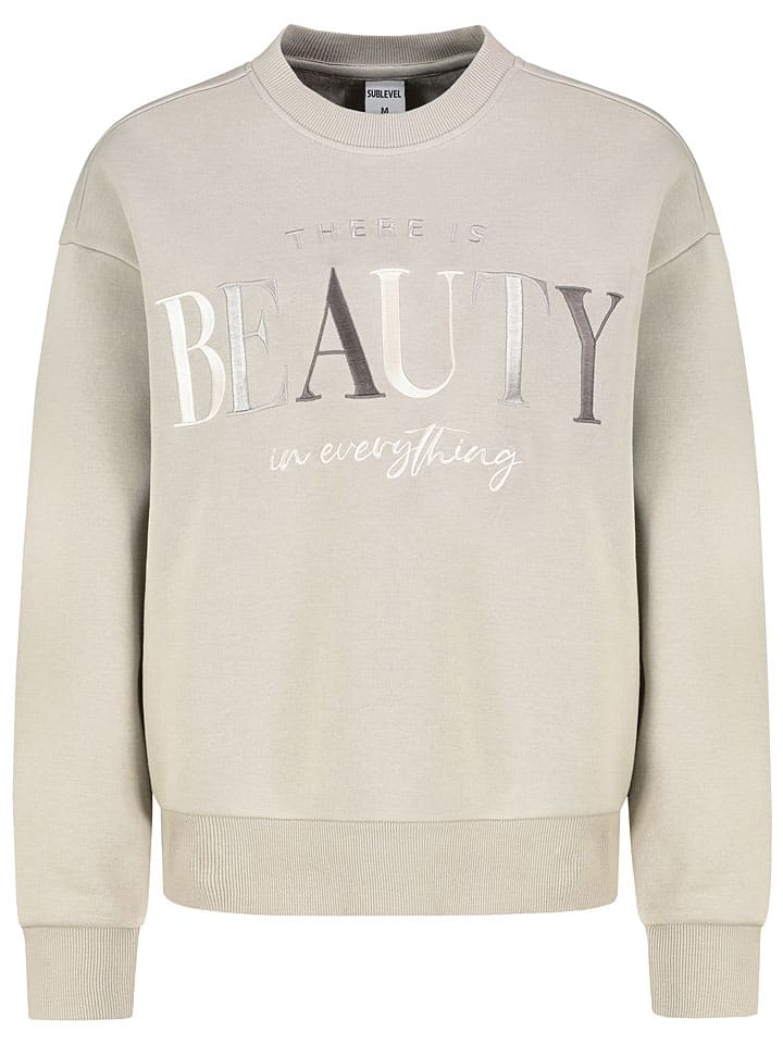 Sweatshirt "Elsa" in Sand