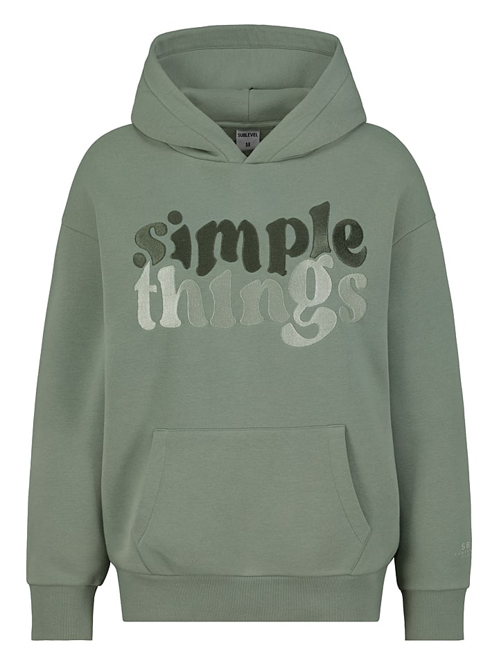 Hoodie "Rosa" groen