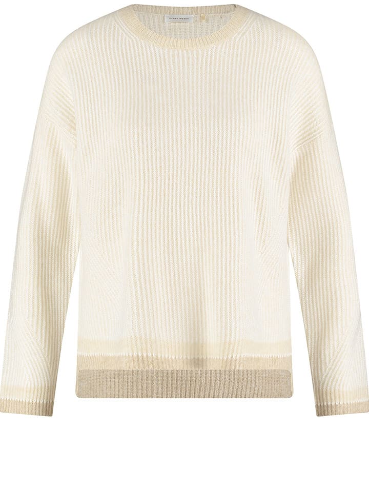 Sweter w kolorze beżowym