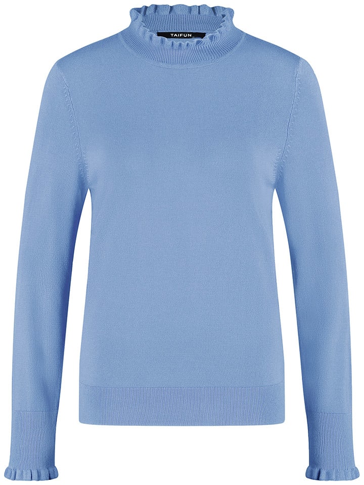 Sweter w kolorze błękitnym