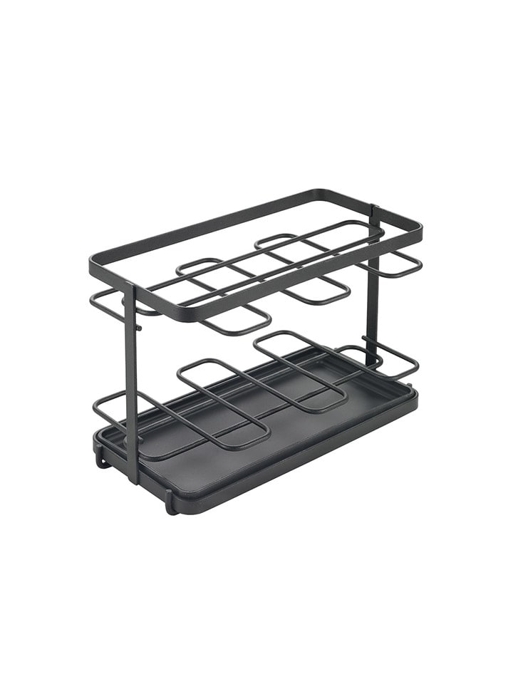 Küchenutensilien-Organizer "Tokyo" in Schwarz - (B)23 x (H)15 x (T)11 cm