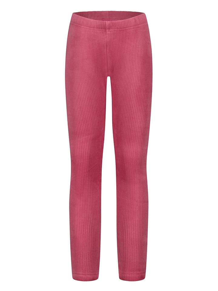 Legginsy termiczne w kolorze różowym