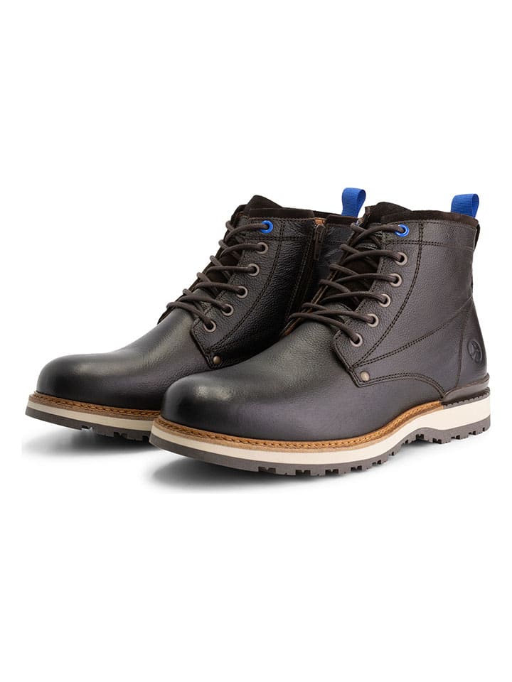 Leder-Boots "Malling" in Braun