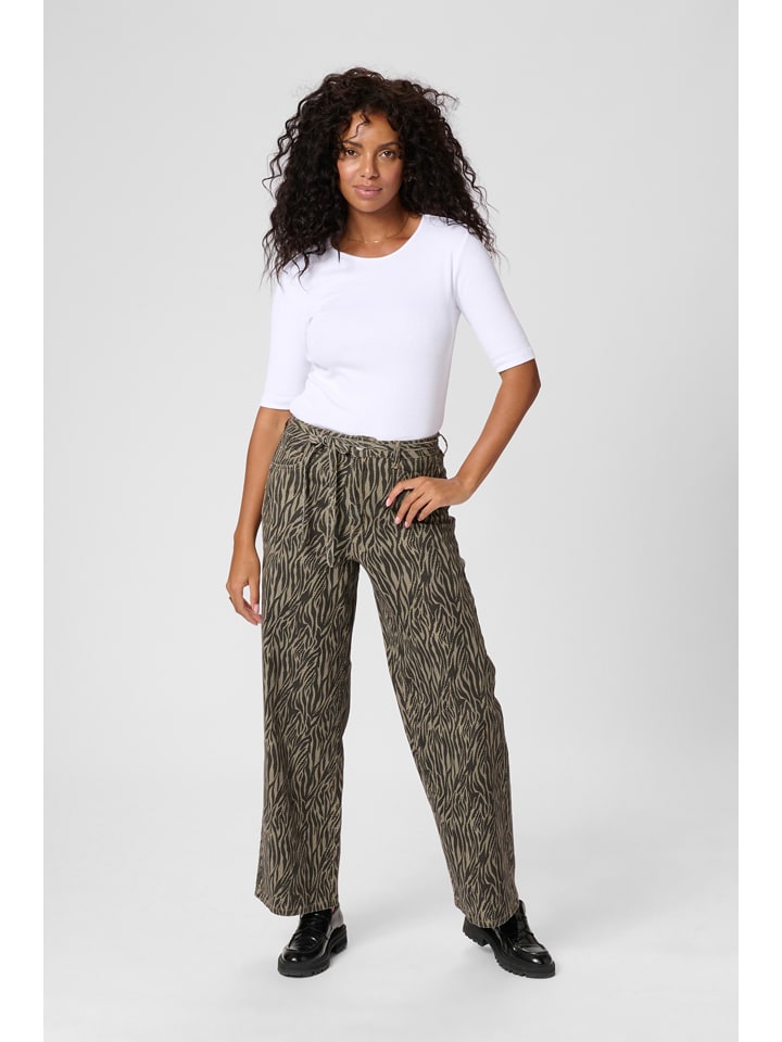 Jeans - Comfort fit - in Hellbraun