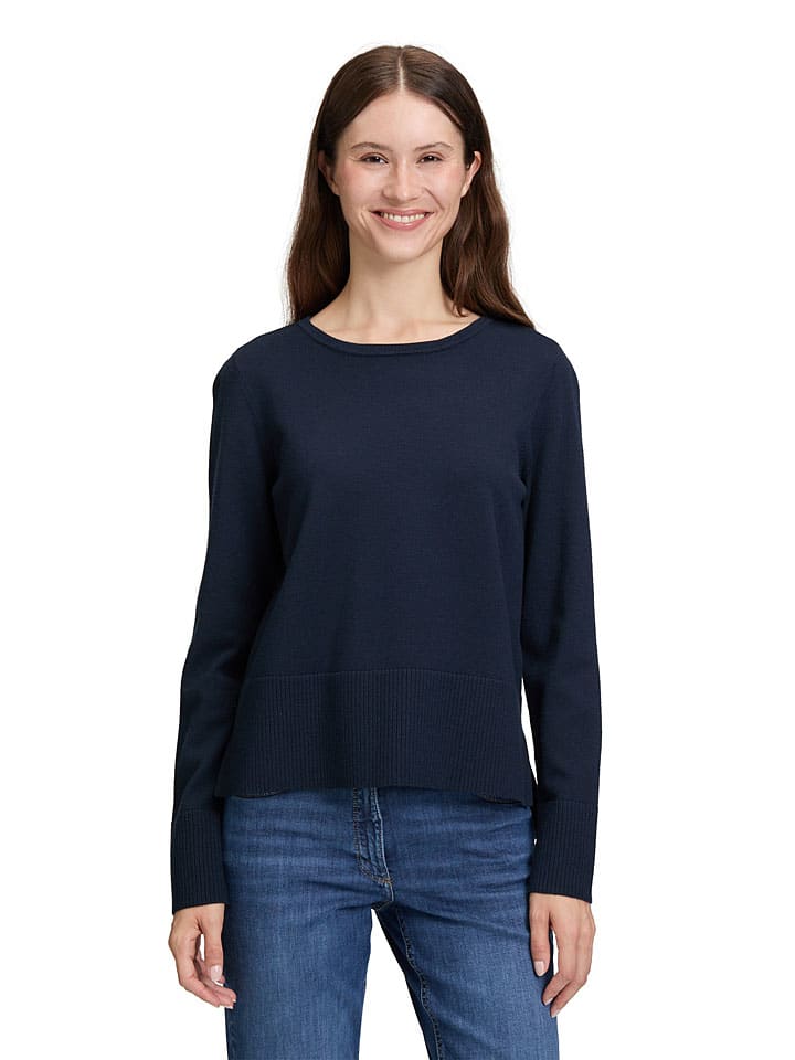Sweter w kolorze granatowym