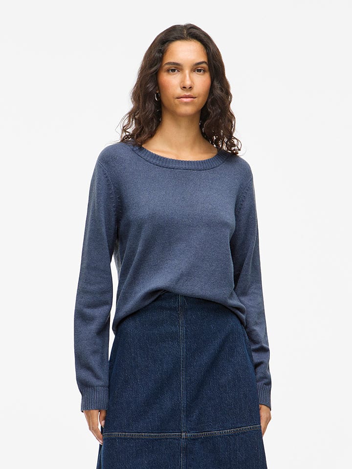 Sweter "Viril" w kolorze granatowym