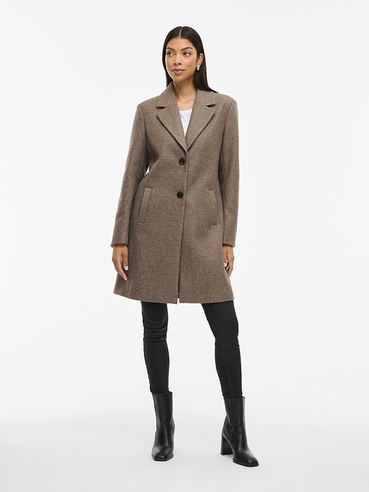 Übergangsmantel "Viclaudia" in Taupe