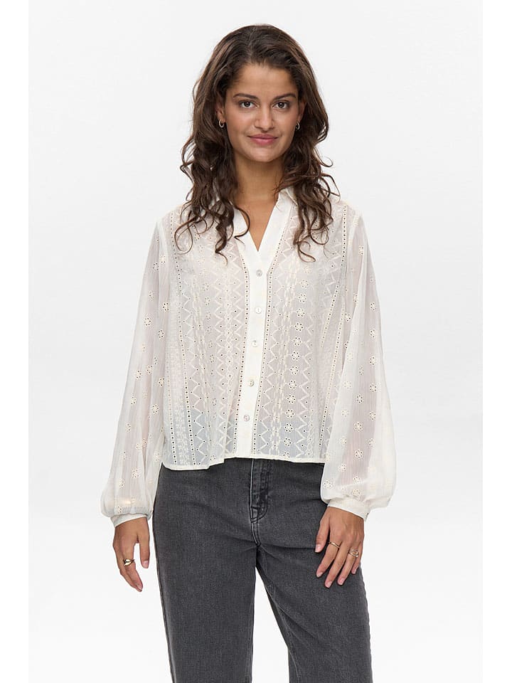 Bluse "Laure" in Weiß