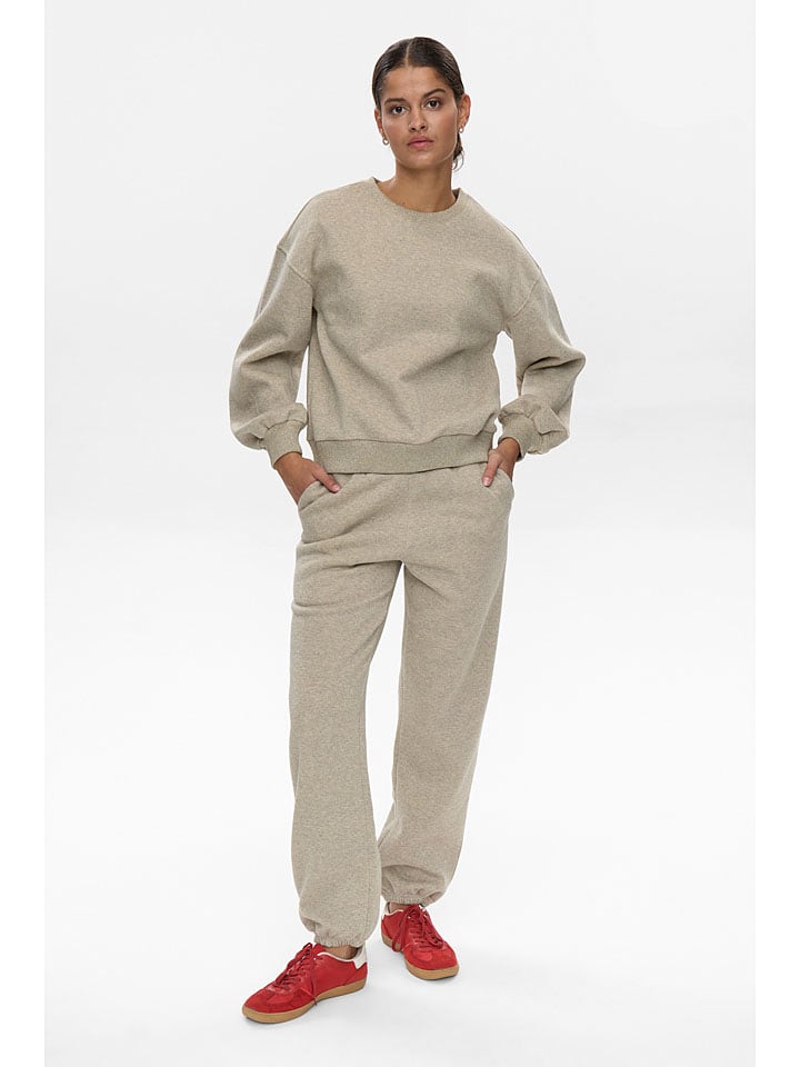 Sweatshirt "Calli" in Beige