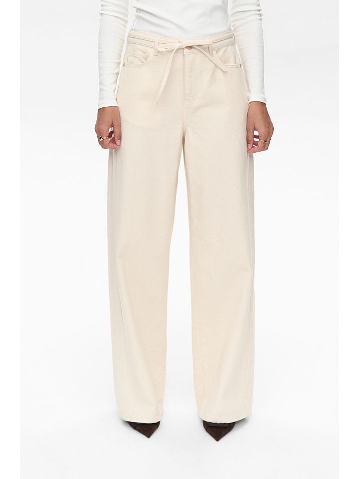 Spijkerbroek "Brooklyn" - comfort fit - crème