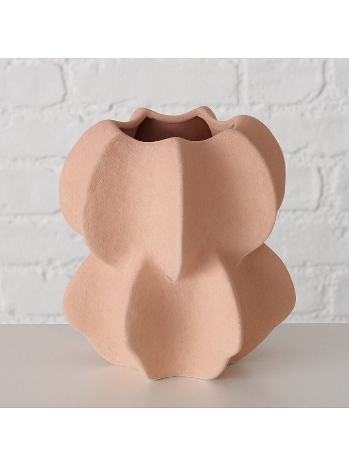 Wazon "Nima" w kolorze jasnoróżowym - wys. 17 cm