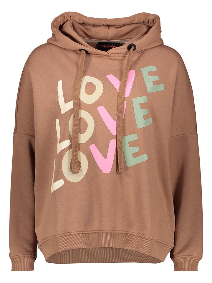 Bluza "Love" w kolorze jasnobrązowym