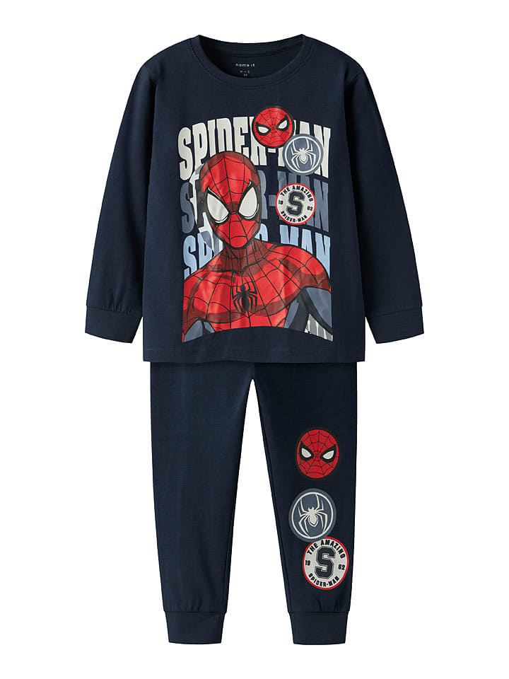 Piżama "Spider" w kolorze granatowym