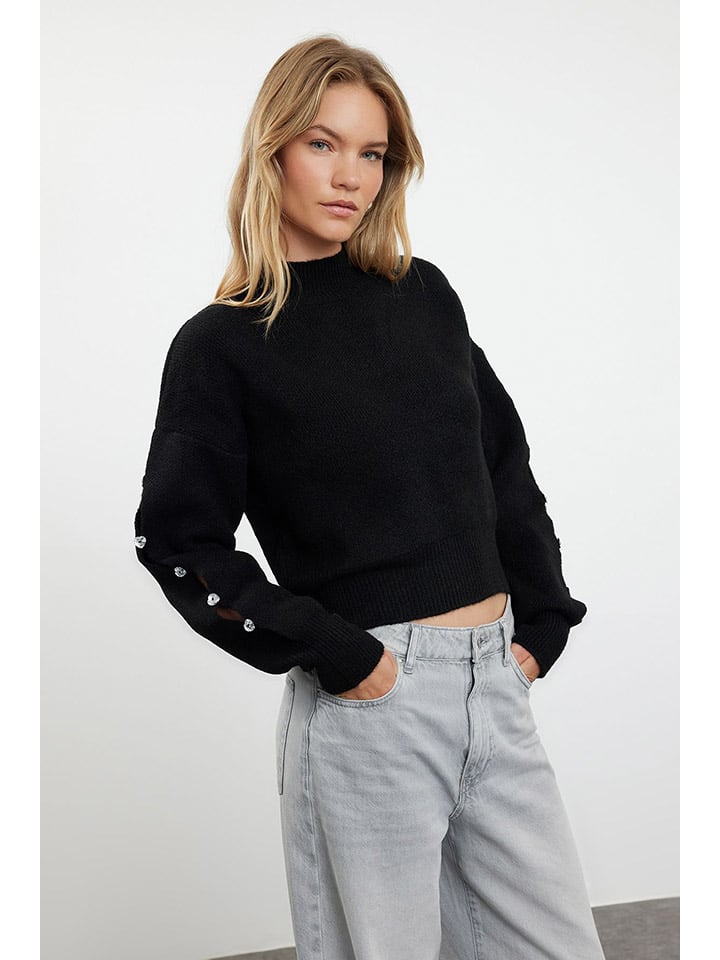 Pullover in Schwarz