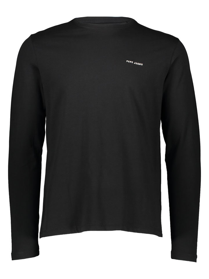 Longsleeve in Schwarz