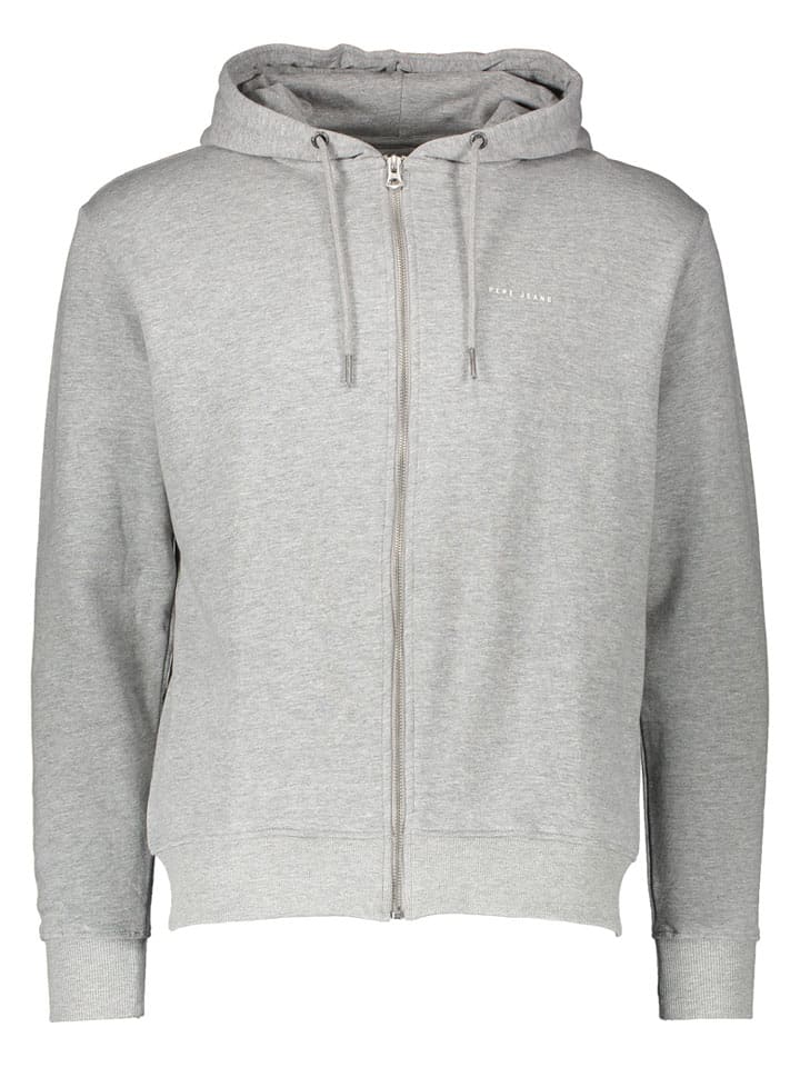 Sweatjacke in Grau