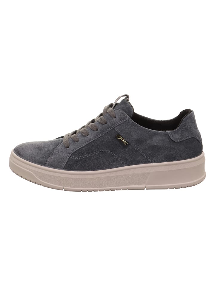 Leren sneakers "Rejoise" grijs